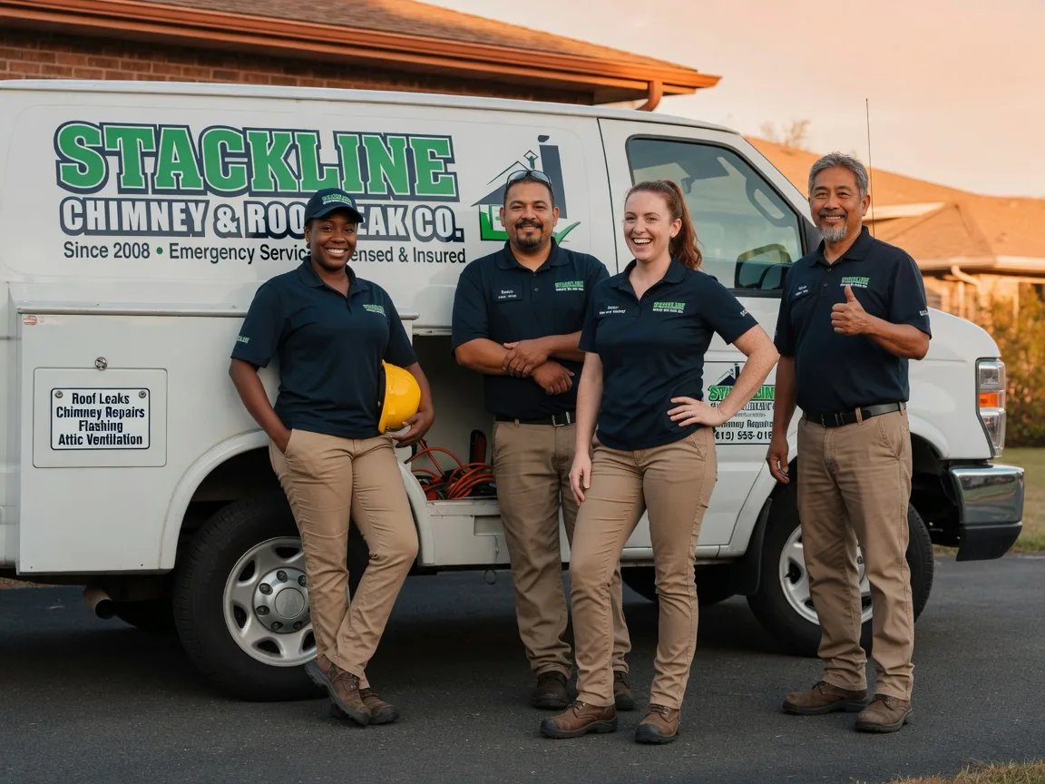Chimney flashing repair company in Oak Creek, WI